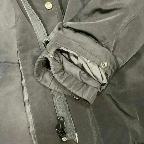 Men's Claiborn Downfill Blend Double Jacket Black Size Medium NWOT - Picture 9 of 16